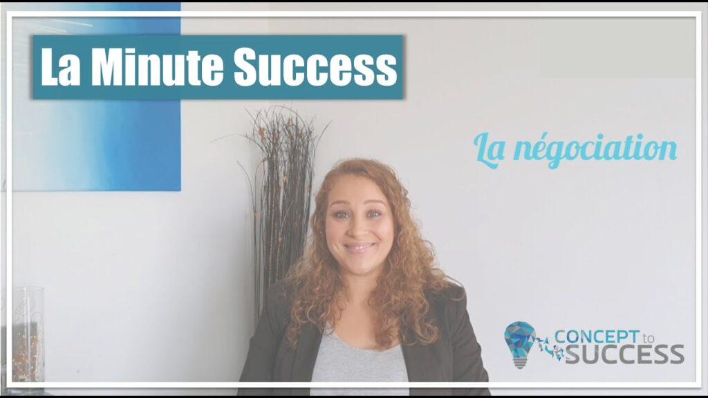 Cover de la minute success Negociation